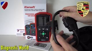 iCarsoft POR V10 Box Opening amp Contents Porsche Diagnostic Tool [upl. by Madella25]