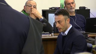 Processo Cucchi il carabiniere Tedesco quotChiedo scusa ma ero solo contro un muroquot [upl. by Deden808]