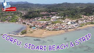 CORFU SIDARI BEACH amp STRIP [upl. by Devondra]