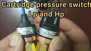 قاطع حماية الضغط خرطوشة Cartridge pressure switch  pressostat à cartouche [upl. by Sacksen]