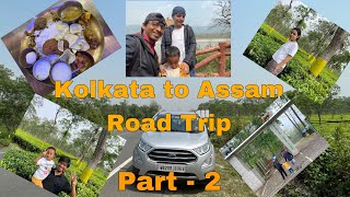 Jalpaiguri to Manas National Park Assam by Car Kolkata to Assam Road Trip [upl. by Yvehc]