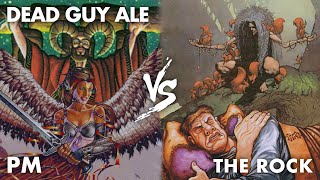 Premodern MtG Dead Guy Ale vs The Rock [upl. by Yrret960]