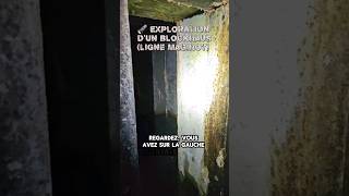 🔦 Exploration dun blockhaus aquatique de la ligne Maginot 💧👀 bunker lignemaginot [upl. by Schulein]