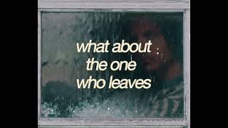 Anson Seabra  What About the One Who Leaves Official Visualizer [upl. by Inalaehak]