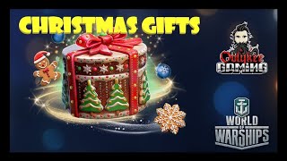 World of Warships  Opening 2023 Christmas Containers Ep1 [upl. by Cherilyn]