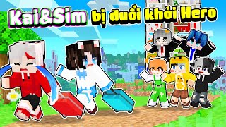 Kairon Và Simmy Tạo Ngôi Làng Mới Sau Khi Bị Đuổi Khỏi Làng HERO TEAM Trong Minecraft 😰 [upl. by Liddle962]