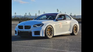 BMW G87 M2  On Grid Time Attack  92924 [upl. by Essinger]