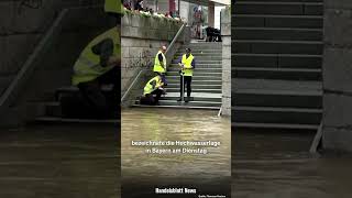 Hochwasser in Bayern Passau ruft Katastrophenfall aus [upl. by Atnoek]