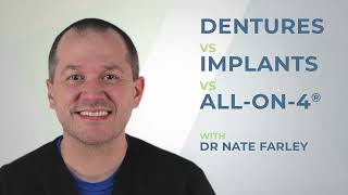 Comparing Allon4 vs Dental Implants vs Dentures [upl. by Hseyaj548]