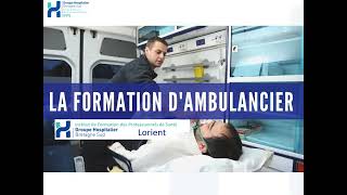 Présentation de la formation dambulancier [upl. by Nonnaihr]