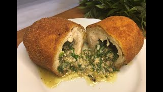 TAVUK KİEVSKİ TARİFİ 🍗 Kiev Usulü Tavuk Nasıl Yapılır 🍽 Chicken Kiev ✔ [upl. by Accever260]