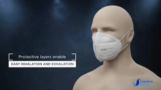 Juniper Health  N 95 Mask  Corporate Film by Creative Splash  English [upl. by Milburr]