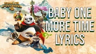 Baby One More Time Lyrics From quotKung Fu Panda 4quot Tenacious D [upl. by Nadaha]