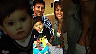 Messi and Antonella Growing Old Together shorts [upl. by Eiznekcam]