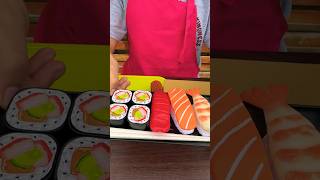 Kitchen Food Toys Sushi 🍱 Pretend Play kidskidsvideosforkids youtube foodtoys pretendplay [upl. by Petta436]