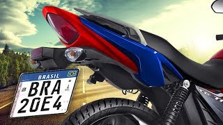 NOVAS PLACAS PARA MOTO E CARRO JA ESTÃO VALENDO [upl. by Itnavart]