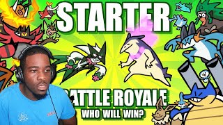 Starter Pokemon Battle Royale Reaction [upl. by Adara]