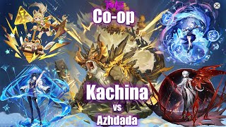 Random coop Kachina Furina Yelan amp Arlecchino vs Azhdada [upl. by Ahsiei835]