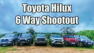 First Time Offroading My Hilux  6 Way Shootout With Best Fullsize 4x4s Of Country [upl. by Disario]