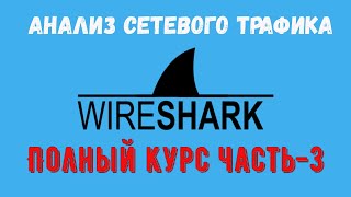 Wireshark Полный курс Часть 3 wireshark анализтрафика [upl. by Mllly315]