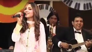 Aima Baig Beautiful Song in Mazaaq Raat  Dunya News [upl. by Alhsa]