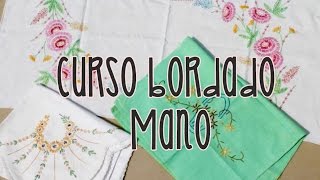 CURSO BORDADO A MANO FÁCIL  CLASE 1 [upl. by So]