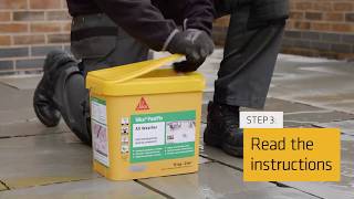 Sika FastFix All Weather Paving Jointing Compound [upl. by Zampino391]