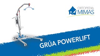 Como usar una Grúa para enfermos powerlift 175 [upl. by Ummersen]