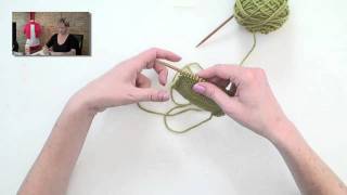 Knitting Help  Backwards Loop CastOn [upl. by Notsgnik666]