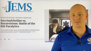 JEMS  Succinylcholine VS Rocuronium which is the best paralytic [upl. by Babcock]