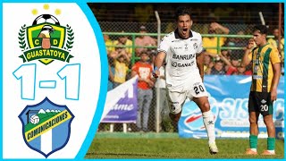 Guastatoya vs Comunicaciones 11 GOLES y RESUMEN  Apertura Final IDA [upl. by Melantha]