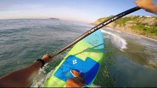 SUP SURFING 710  JOATINGA  RIO DE JANEIRO  GOPRO [upl. by Marga]