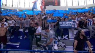 Amazing atmosphere in Morača before the game Budućnsot VOLI  Cedevita 2242015 [upl. by Lindley]