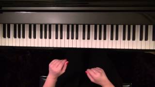 The Addams Family Theme  Alfreds piano library solo book 4  piano tutorial [upl. by Rolyat]