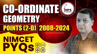 Points 2D  NIMCET PYQ 20082024  Co ordinate Geometry  By Nitin Sir INPS Classes [upl. by Eecart]