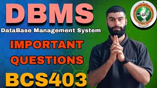 DataBase Management System Vtu 4th Sem Important Questions [upl. by Aube589]