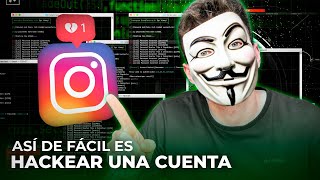 Así de fácil es HACKEAR una cuenta de Instagram o Facebook 2020 [upl. by Hessler]