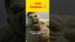 Hulk Exposed😱viral shorts hulk thor thorragnarok marvel villain exposed trending ytshorts [upl. by Feingold850]