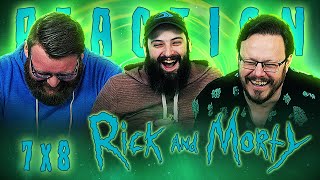 Rick and Morty 7x8 REACTION quotRise of the Numbericons The Moviequot [upl. by Hudgens]