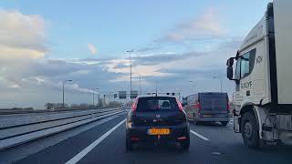 Wegvideo Arnhem A12 Knooppunt Waterberg 》Knooppunt Velperbroek Filerijden [upl. by Wu]