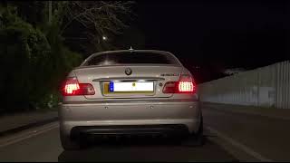 BMW 330ci E46 Cat back Loud Exhaust sound [upl. by Sargent660]