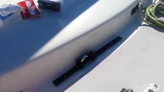 Changing the jib tracks on your Etchells can help your starts [upl. by Silverman]