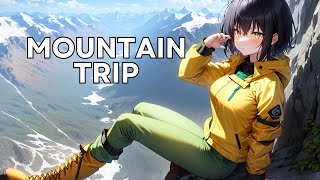 Takeshi and Mio went to the mountains for the weekend 🗻🥰 anime waifu tomboy dubbing tkS [upl. by Rexanne796]