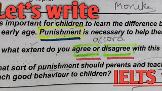 ielts writing task 2 To What Extent do you agree  disagreeielts10 test1 LETS Practice ielts essay [upl. by Daffodil]