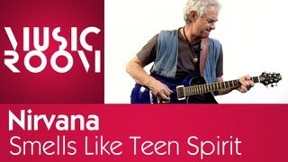 Smells Like Teen Spirit  Nirvana  Tutorial di chitarra  Music Room [upl. by Silvano]