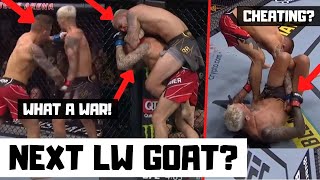 Charles Oliveira vs Dustin Poirier Full Fight Reaction and Breakdown  UFC 269 Event Recap [upl. by Johnathan107]