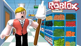 ESCAPE THE SUPERMARKET  Roblox [upl. by Dollar508]