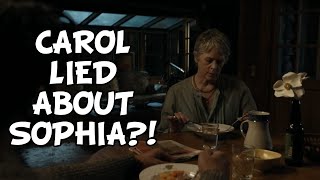 The Walking Dead Daryl Dixon Season 2 Carols SHOCKING Lie About Sophias Death Explained [upl. by Eihs]