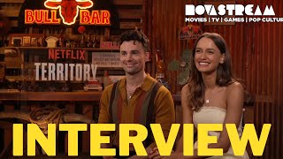 TERRITORY stars Sam Delich and Kylah Day talk new Netflix AussieWestern series [upl. by Ioves145]