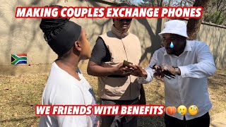 Making couples switching phones for 60sec 🥳 SEASON 2  🇿🇦SA EDITION EPISODE 119 [upl. by Betteann]